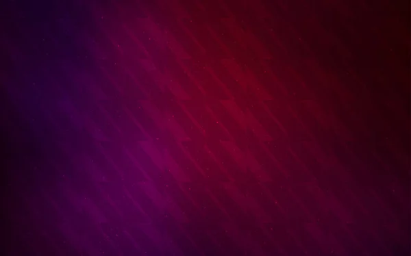 Textura vectorial púrpura oscura con líneas de colores. — Vector de stock