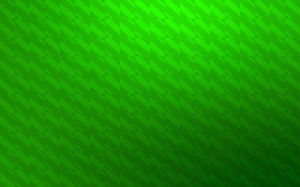 Modèle vectoriel vert clair avec des lignes pointues . — Image vectorielle