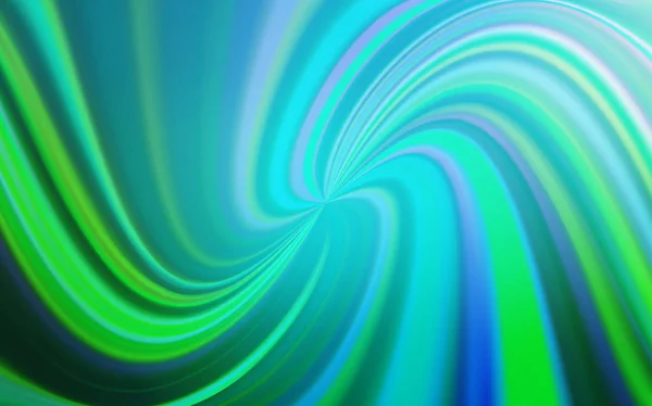 Světle modré, Zelený vektor abstraktní rozmazané pozadí. — Stockový vektor