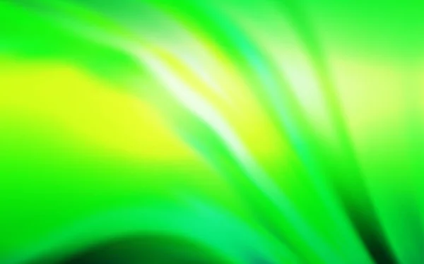 Hellgrüner Vektor bunt verschwimmen Hintergrund. — Stockvektor
