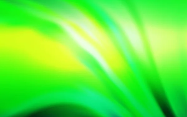 Licht groene vector kleurrijke Blur achtergrond. — Stockvector