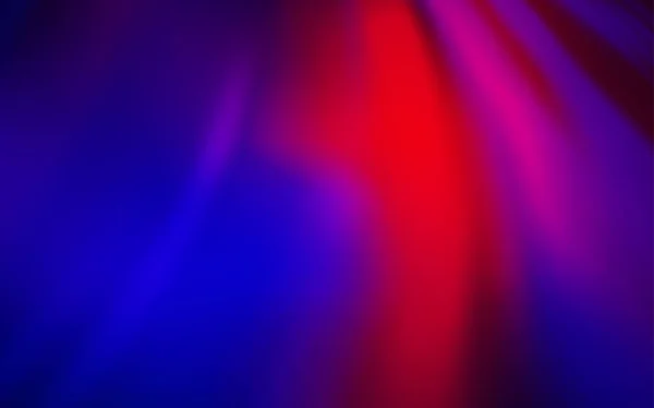 Azul claro, vector rojo borrosa plantilla brillante. — Archivo Imágenes Vectoriales