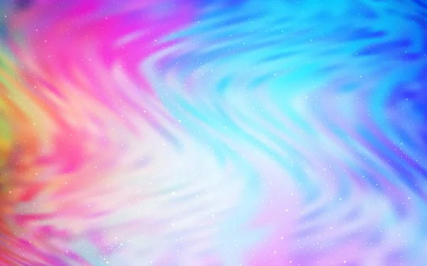 Ελαφριά υφή πολύχρωμη διάνυσμα με αστέρια του γαλαξία. — Διανυσματικό Αρχείο