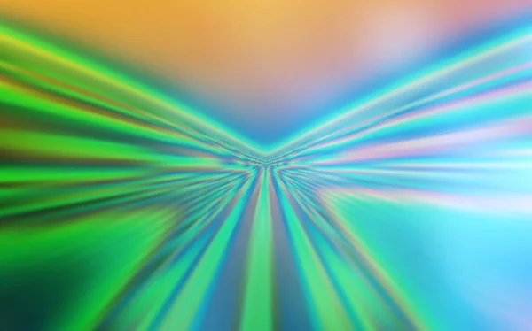 Lichtblauw, Groen vector patroon met lijnen. — Stockvector