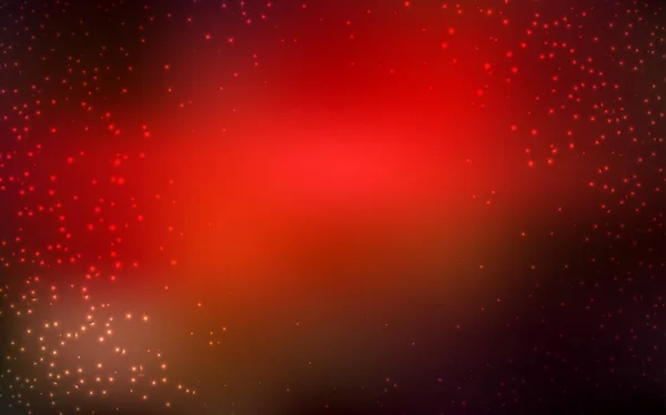 Fondo de vector rojo oscuro con estrellas de galaxia . — Archivo Imágenes Vectoriales