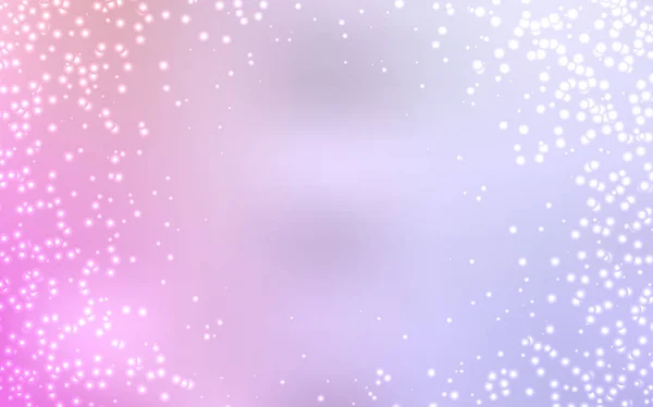 Ανοιχτό μωβ, ροζ διανυσματική υφή με αστέρια γαλακτώδη τρόπο. — Διανυσματικό Αρχείο