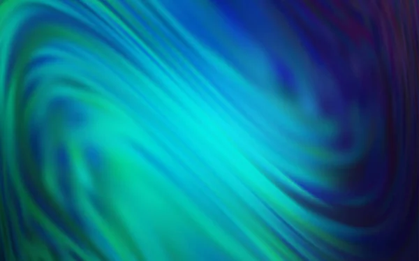 Azul claro, verde vector abstracto diseño borroso. — Vector de stock