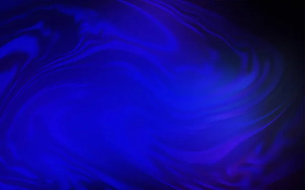 Темний BLUE вектор розмитий яскравий візерунок . — стоковий вектор