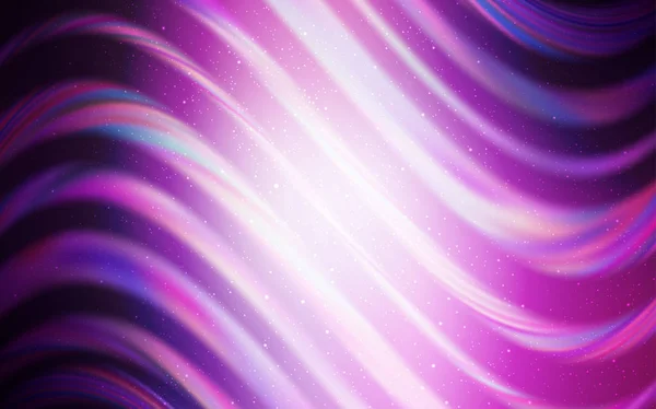 天文星の光紫色のベクトルの背景. — ストックベクタ