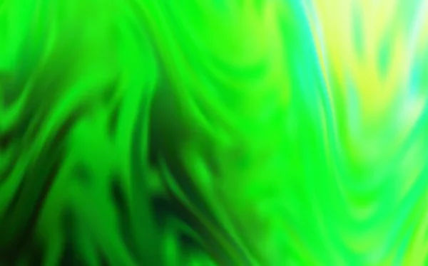 Light Green vector blurred bright texture. — Stock Vector