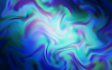 Açık BLUE vektörü parlak şablonu bulanıklaştırdı.