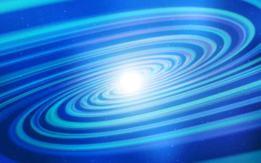 Mavi vektör doku ile Samanyolu yıldız ışık.