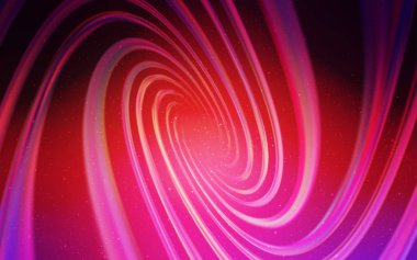 Açık Pembe, Kozmik yıldızlarla sarı vektör düzeni.