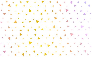 Açık Pembe, Sarı vektör üçgen mozaik doku.