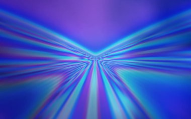 Eğri çizgileri olan hafif BLUE vektör arkaplanı.