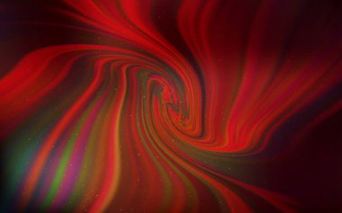 Samanyolu yıldızları ile Koyu Turuncu vektör dokusu.