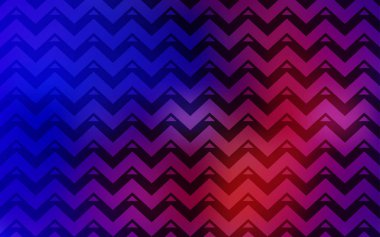 Koyu mavi, kırmızı vektör örtüsü çokgen biçiminde.