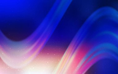 Açık Mavi, Gece gökyüzü yıldızları ile sarı vektör deseni.