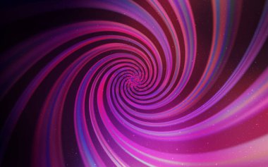 Uzay yıldızları ile Koyu Mor, Pembe vektör şablonu.