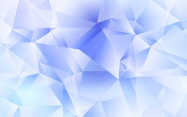 Açık Mor vektör çokgen arkaplan.