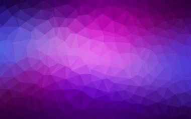 Açık Mor, Pembe vektör gradyan üçgenler şablonu.