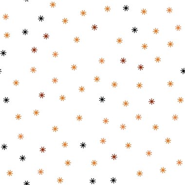 Parlak kar taneleri ile koyu kırmızı vektör sorunsuz düzeni.