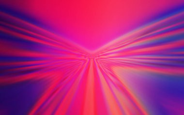 Açık Mor, Kavisli çizgilerle pembe vektör düzeni.