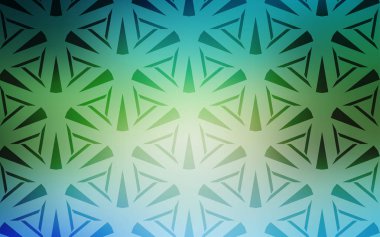  Çokgen tarzı ile desen.