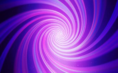 Açık mor, galaksi yıldızları ile pembe vektör arka plan.