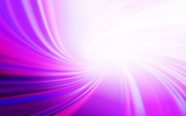 Eğri çizgileri olan Açık Pembe vektör arkaplanı.