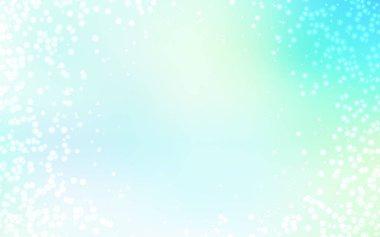 Gökada yıldız ışık mavi vektör arka plan.