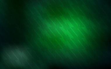 Renkli çizgileri olan koyu yeşil vektör dokusu.