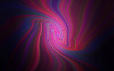 Kozmik yıldız ile koyu mor vektör düzeni.