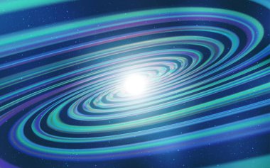 Hafif mavi vektör şablon alan yıldız.