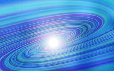 Gökada yıldız ışık mavi vektör arka plan.