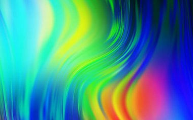 Açık mavi, yeşil vektör parlak deseni bulanıklaştırdı.