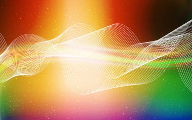 Açık Çok renkli vektör bulanık ve renkli desen.