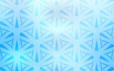 Çokgen biçimli hafif BLUE vektör arkaplanı.