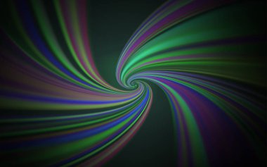 Çizgileri olan koyu yeşil vektör arkaplanı.