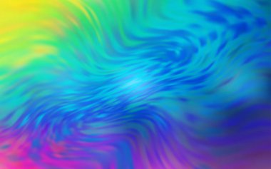 Açık Çok renkli vektör bulanık parlak şablon.