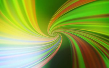 Açık Yeşil, wry çizgileri ile sarı vektör arkaplan.