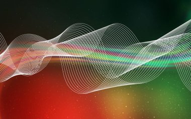 Açık Yeşil, Kırmızı vektör modern zarif arkaplan.