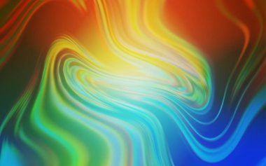 Açık Mavi, Sarı vektör parlak soyut arka plan.