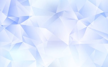 Hafif BLUE vektörü düşük poli düzeni.