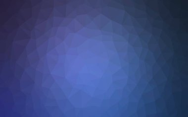 Koyu Mavi, Kırmızı vektör üçgen mozaik arka plan.