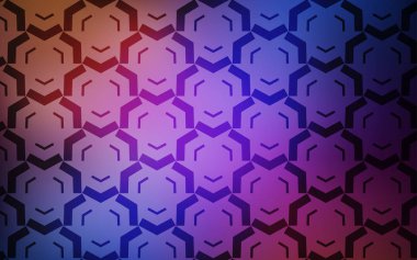 Açık Mavi, kırmızı çizgili vektör şablonu.