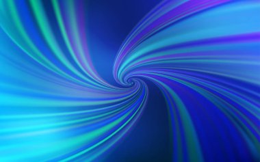 Wry çizgileri ile hafif BLUE vektör şablonu.