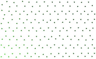 Açık Yeşil Vektör çokgen yerleşimi.