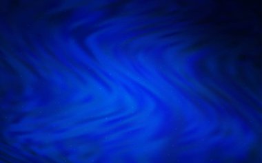 Koyu mavi vektör arka plan gökada yıldız ile.