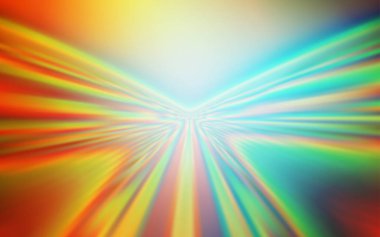 Açık Yeşil, eğri çizgileri olan sarı vektör arkaplanı.